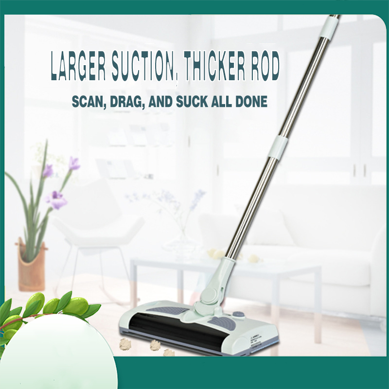 Caris hộ gia đình bàn chải cọ rửa làm sạch, cây lau nhà cỏ chổi, máy hút bụi đa năng, 3 trong 1 máy hút bụi tự động xoay