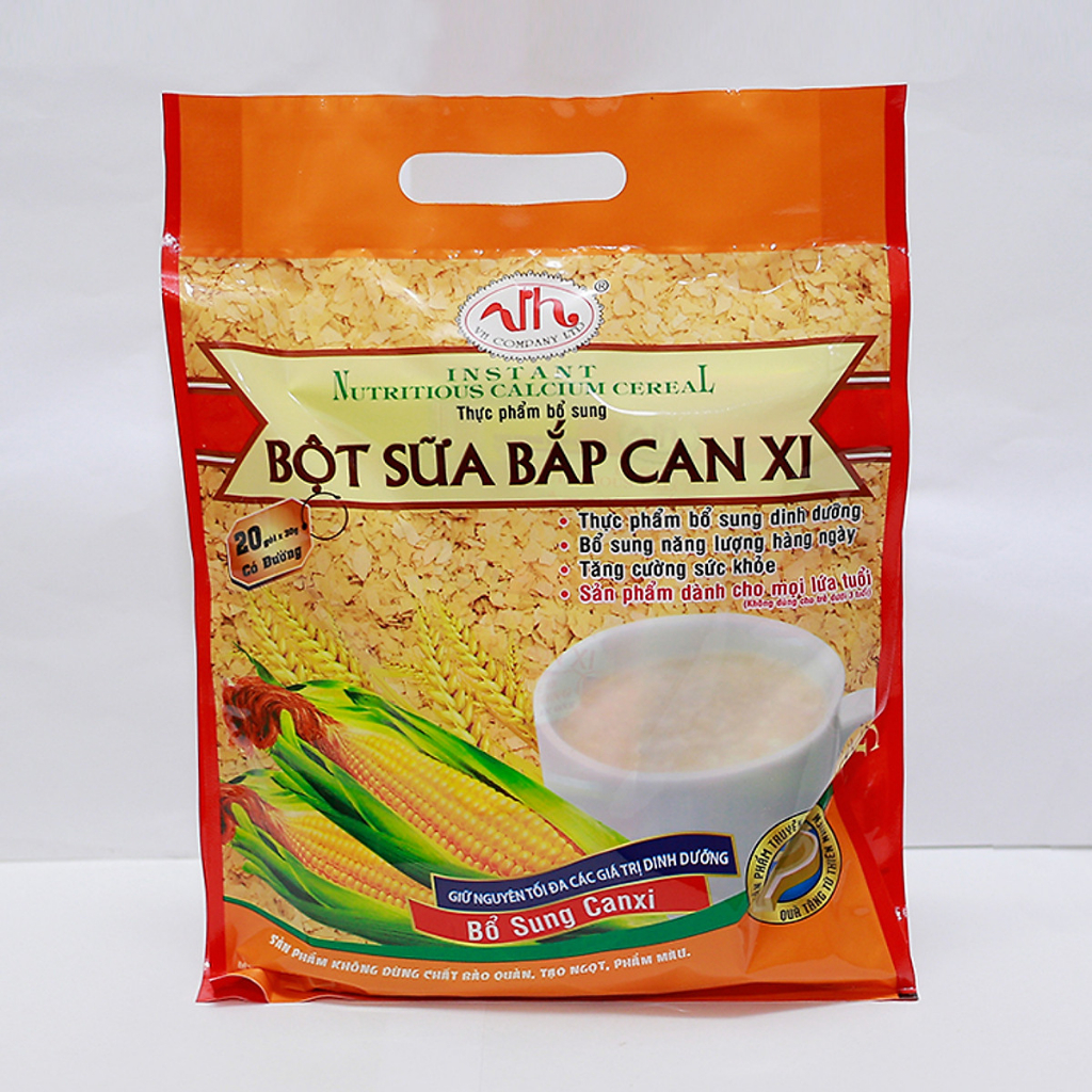 Bột Ngũ Cốc Sữa Bắp Canxi Vạn Hương Giúp Xương Chắc Khỏe Bổ Sung Năng Lượng