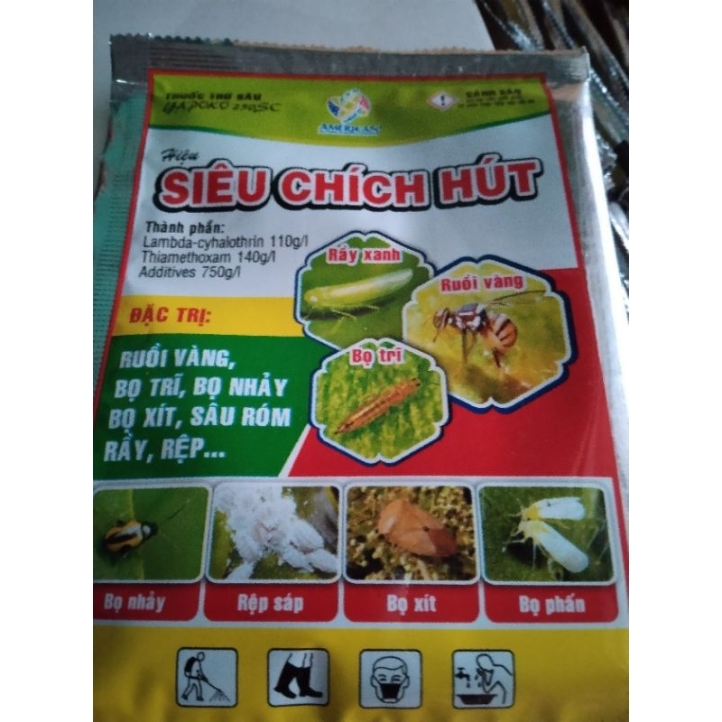 Siêu chích hút.diệt ruồi vàng.bọ trĩ.,rầy rệp .bọ xít .sâu róm.