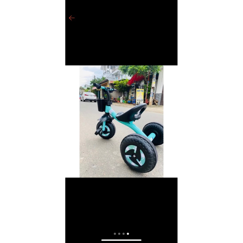 Xe đạp trẻ em 3 bánh hkm Vitadairy dành cho bé từ 2-4 tuổi