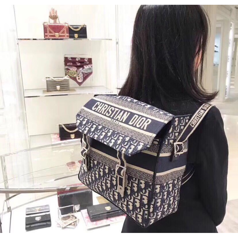 Túi đeo chéo Đì o canvas messenger túi vải bill màu vải in đẹp xanh cửa long W566-28