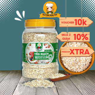 Yến Mạch Cán Vỡ hộp 900g nhập khẩu Úc chính hãng Mr Johnny (Phù hợp ăn kiêng, giảm cân, eatclean, healthy)