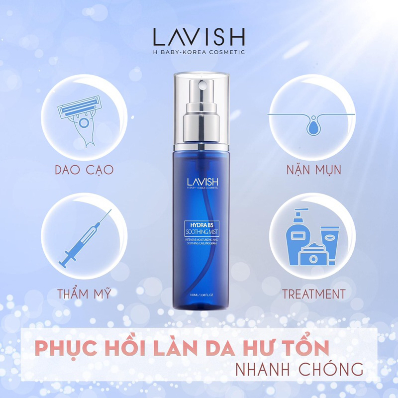 PHUN SƯƠNG TẾ BÀO GỐC HYDRA B5 - LAVISH HBABY KOREA