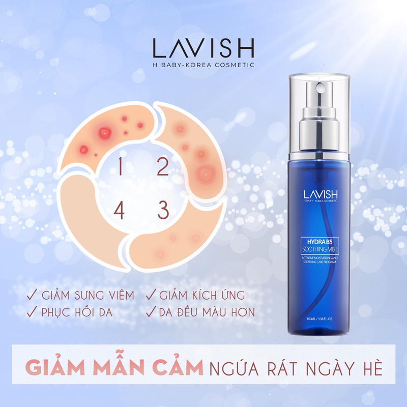 PHUN SƯƠNG TẾ BÀO GỐC HYDRA B5 - LAVISH HBABY KOREA