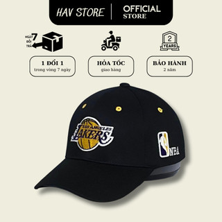 Mũ lưỡi trai Lakers bóng rổ, Mũ lưỡi trai xuất khẩu cực ôm đầu cá tính.