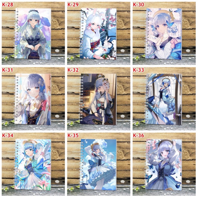 Sổ Kamisato Ayaka genshin impact a6 200 trang / sổ viết hình kamisato ayaka