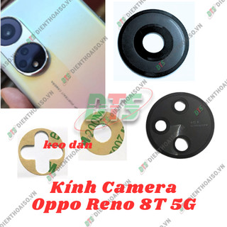 Mặt kính camera oppo reno 8t 5g sẵn keo dán