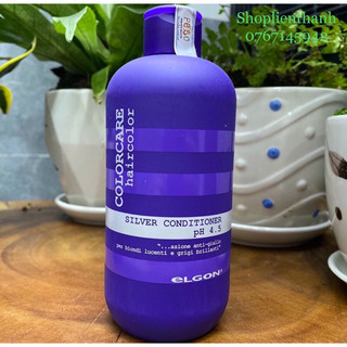 Xả chăm sóc tóc tẩy trắng, bạch kim Elgon Silver Colorcare Conditioner 300ml(395.000₫ giảm còn 319.000₫)