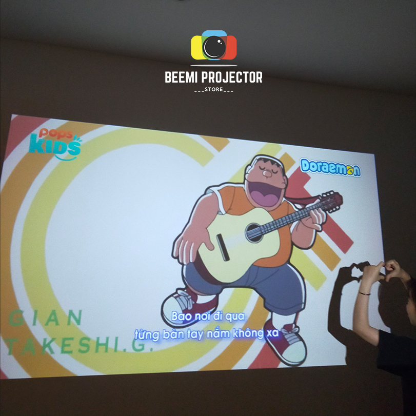 Máy Chiếu Mini Beemi X7 Full HD 1080P Kết Nối Wifi USB Hệ Điều Hành Android Bảo Hành 6 Tháng D9