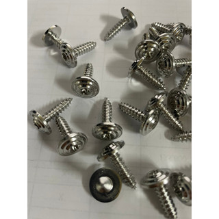 10 con ốc (Inox 100%) 5li15 phân gắn các loại xe máy (răng nhiễn)