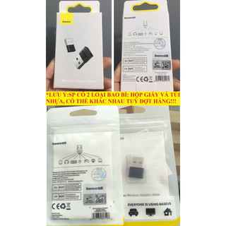 USB Bluetooth / thiết bị tạo bluetooth cho máy tính Baseus Wireless Adapter BA04