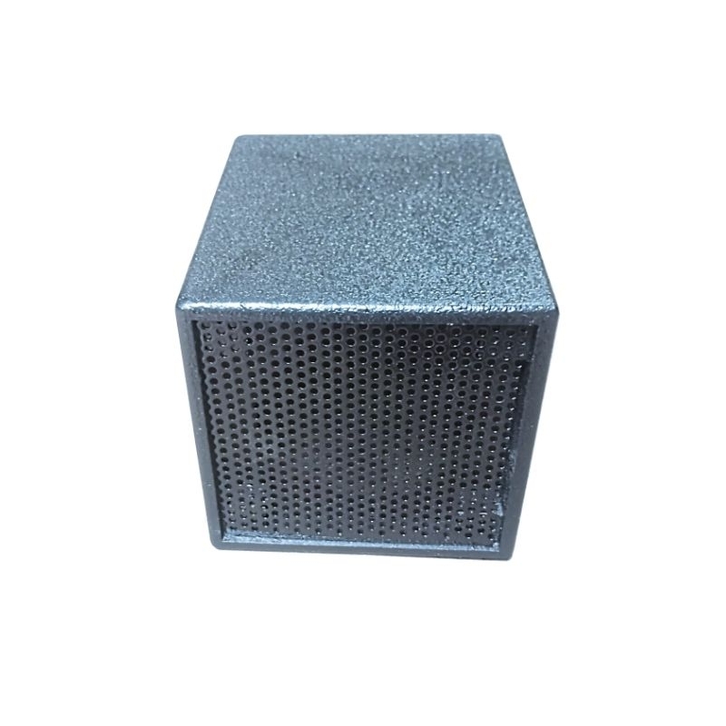 Vỏ lắp loa bass 12cm, sơn sần, lưới thép