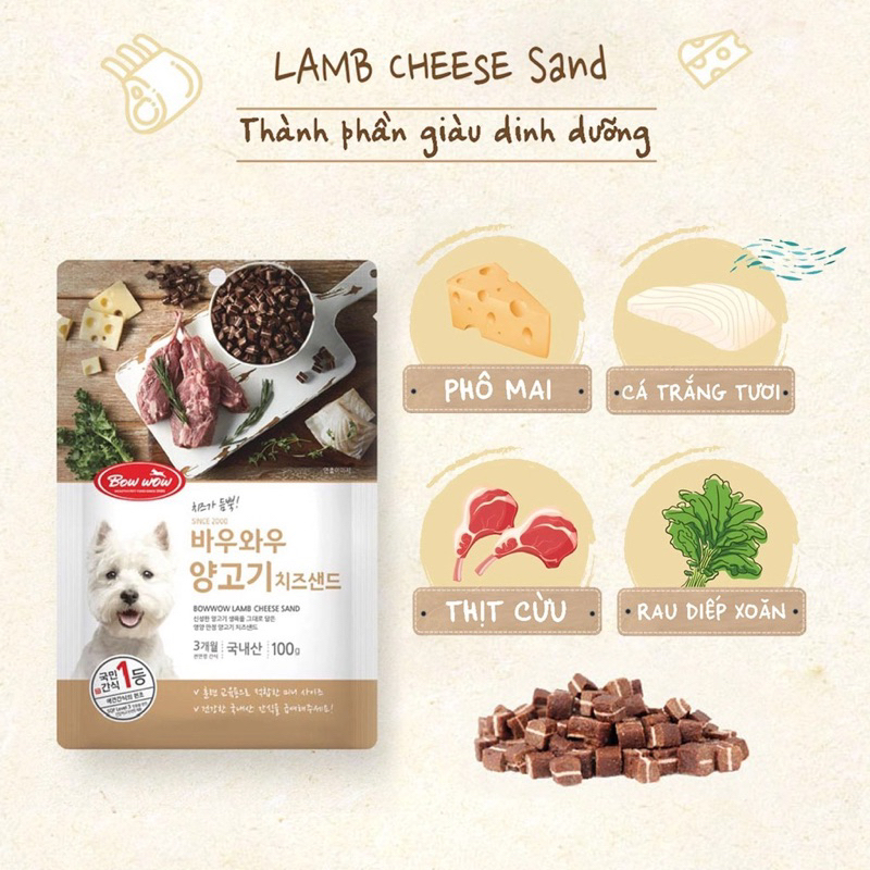 PHÔ MAI THỊT CỪU BOWWOW_100G