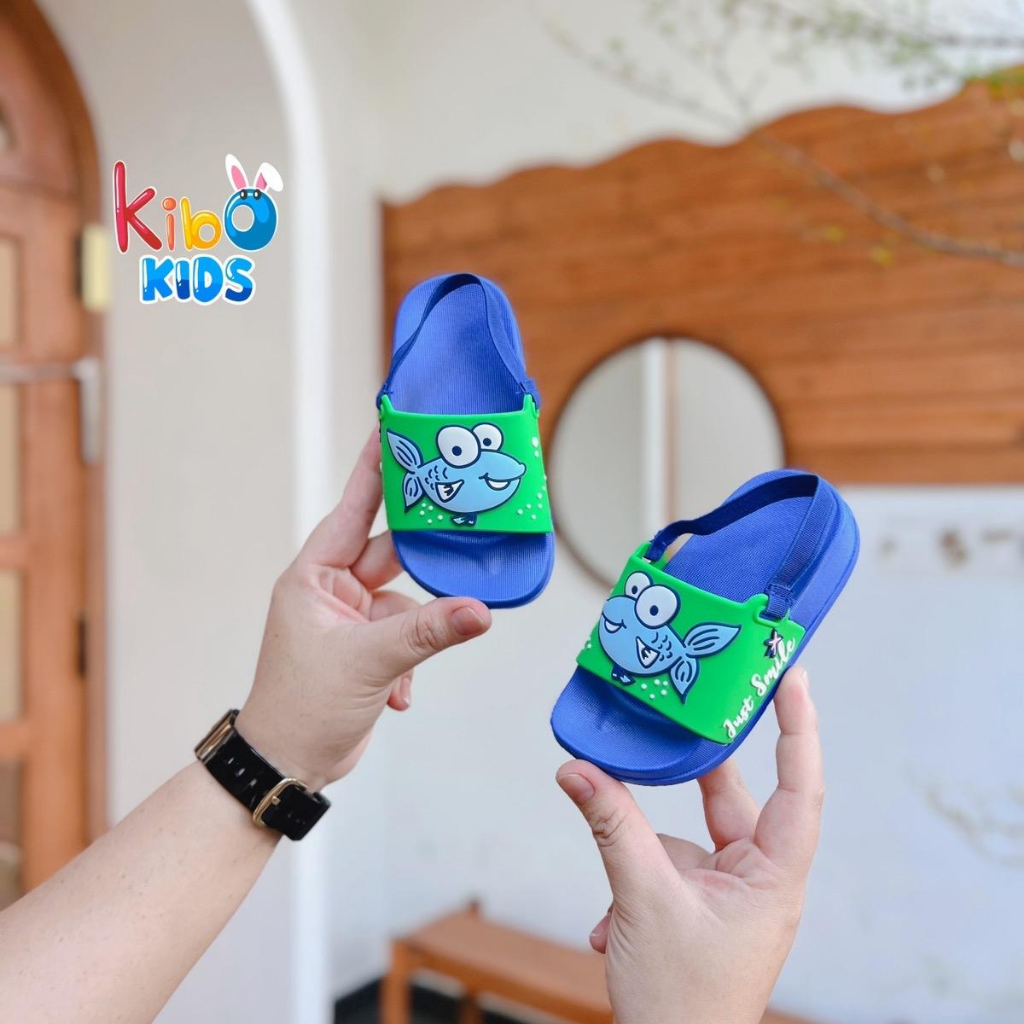 Dép lê có quai siêu nhẹ, siêu êm chống trơn trượt cho bé 1-3 tuổi A236