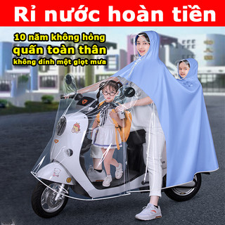 10 năm không hỏng Áo mưa áo mưa đi xe máy cao cấp Vải Oxford mạnh nhất áo mưa nữ áo mưa bộ nam áo mưa đi xe máy