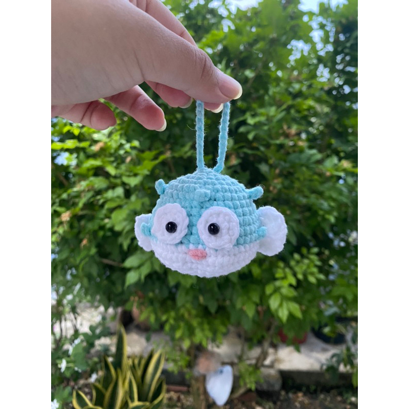 CÁ NÓC MINI len crochet handmade (ẢNH THẬT)