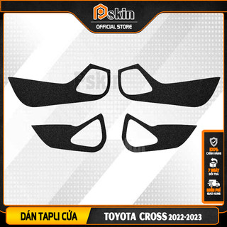 Miếng dán Tapli cửa ô tô Toyota Cross 2020-2023 chống xước, chống va đập