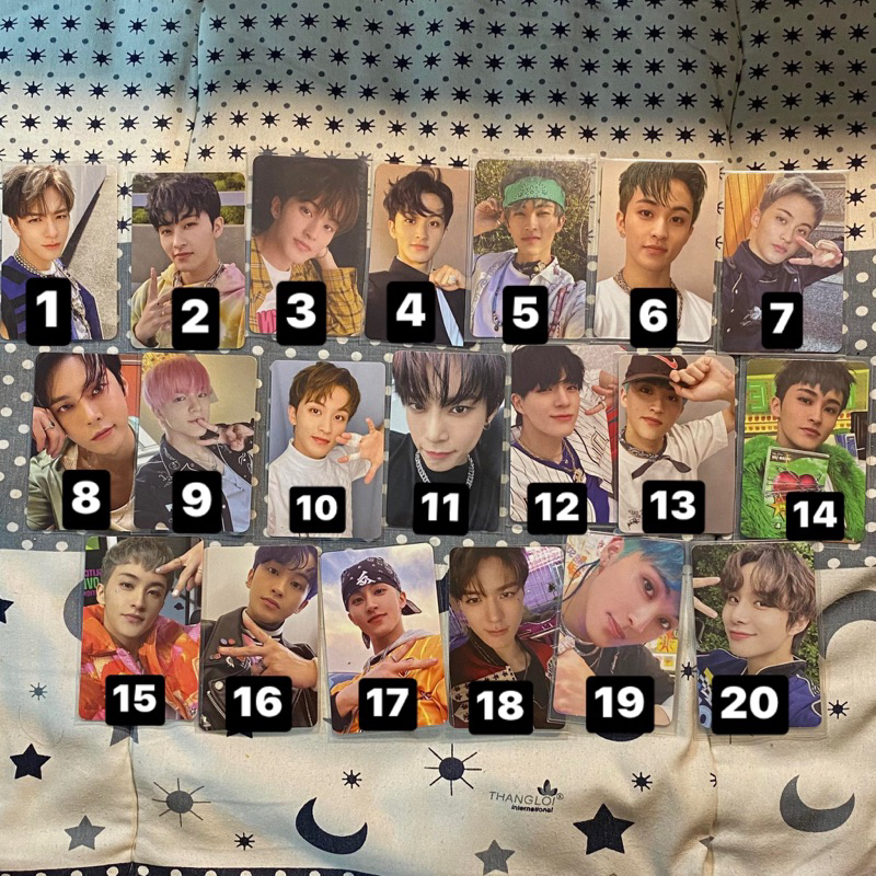 CÓ SẴN - ĐỒNG GIÁ 100k PHOTOCARD THẺ BÀI JENO MARK DOYOUNG NCT