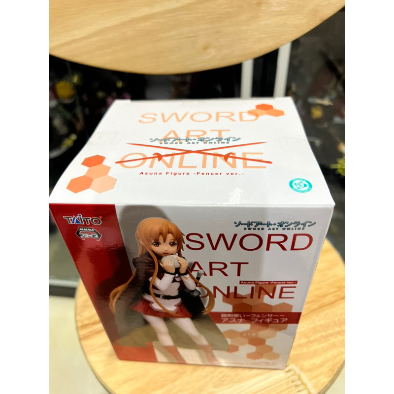 Mô hình sword art online chính hãng taito : Asuna figure ăn bánh kute