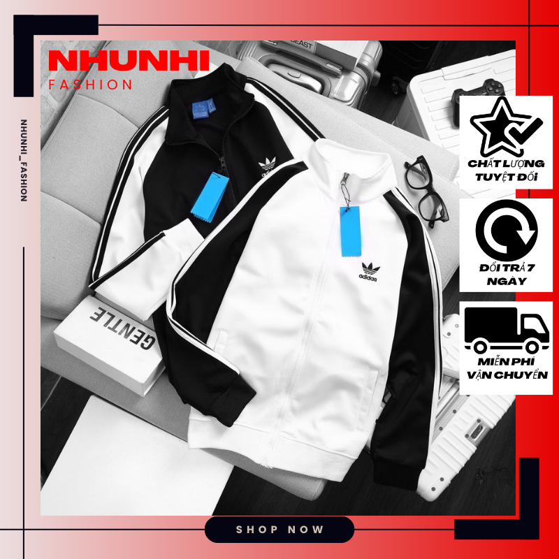 Áo khoác poly thể thao chống nắng chống bụi cao cấp nam nữ áo thêu logo kèm sọc tay NHUNHI FASHION POLYK01