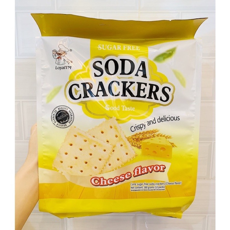 BÁNH QUY ĂN KIÊNG KHÔNG ĐƯỜNG ĐÀI LOAN 380G