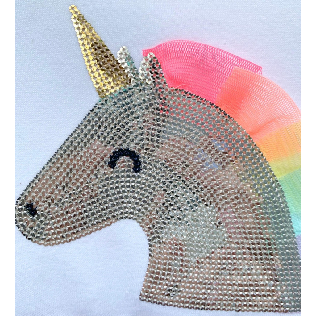 Váy Ngựa Pony cánh tiên phối voan đính kim sa lấp lánh cho bé gái hãng Cat&Jack xuất xịn Size 2-5 tuổi