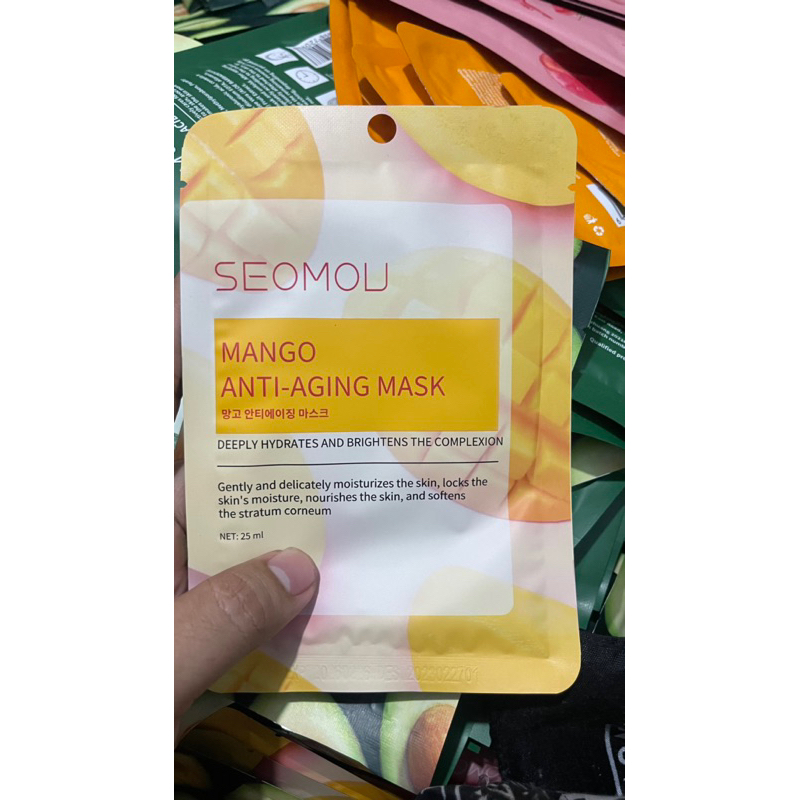 Mặt nạ dưỡng ẩm, trắng da, nâng cơ giao ngẫu nhiên combo 50 miếng