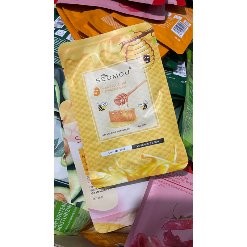 Mặt nạ dưỡng ẩm, trắng da, nâng cơ giao ngẫu nhiên combo 50 miếng