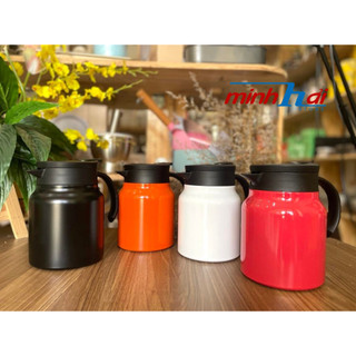 Bình Trà giữ nhiệt INOX SUS 316 chuẩn Y.tế - Ấm trà lưới lọc siêu mịn pha trà, cà phê dung tích 1 lít. Bình giữ nhiệt