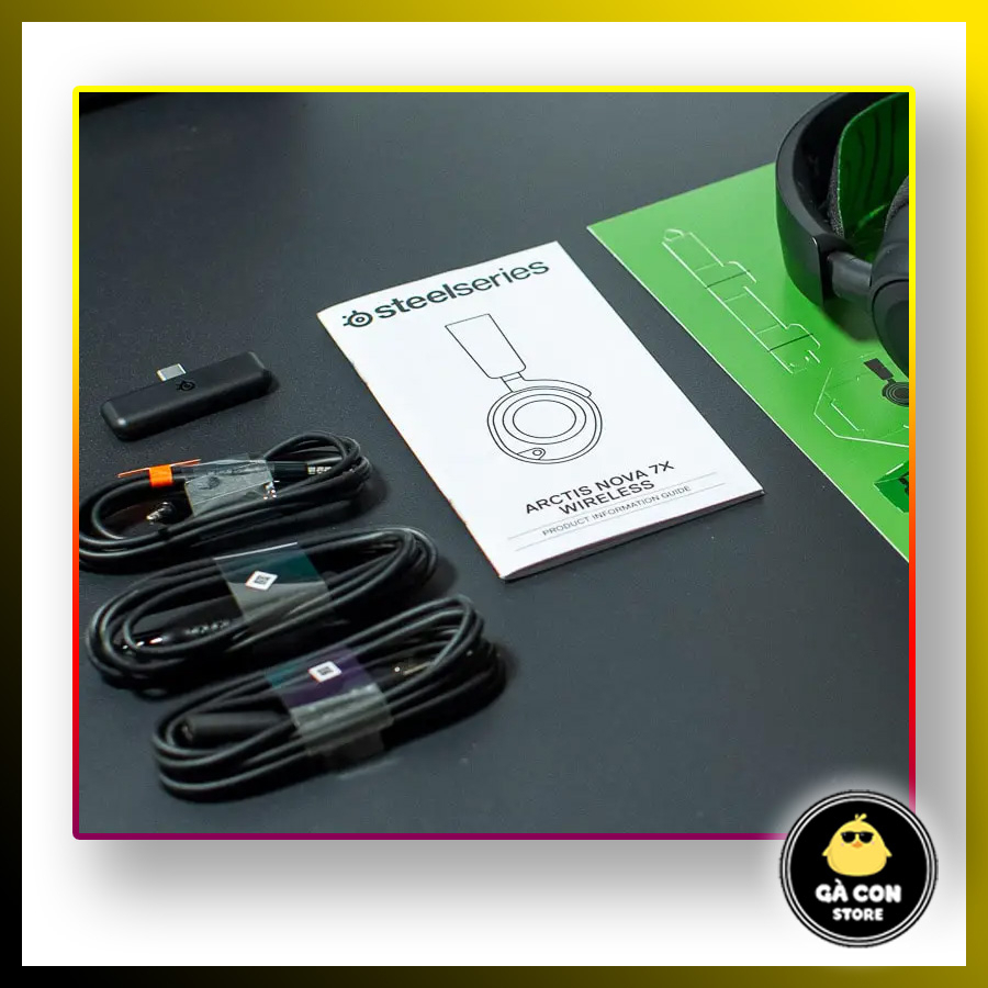 Tai nghe Gaming SteelSeries Arctis Nova 7X Wireless Cho PC/PS5/Xbox - New 100%