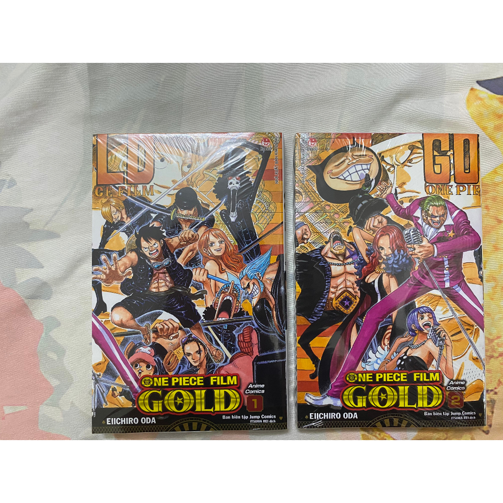 Truyện tranh - ONE PIECE ANIME COMICS: FILM GOLD - Combo 2 tập - Nxb Kim Đồng