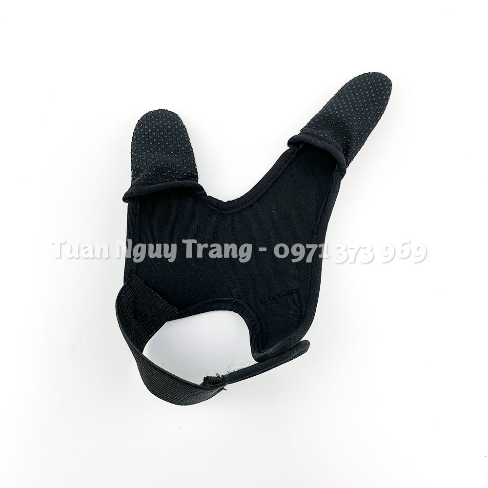 Găng tay 2 ngón cầm tên tránh đau tay, chống trơn trượt