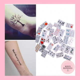 Hình xăm dán mini giá 50k 30 tấm