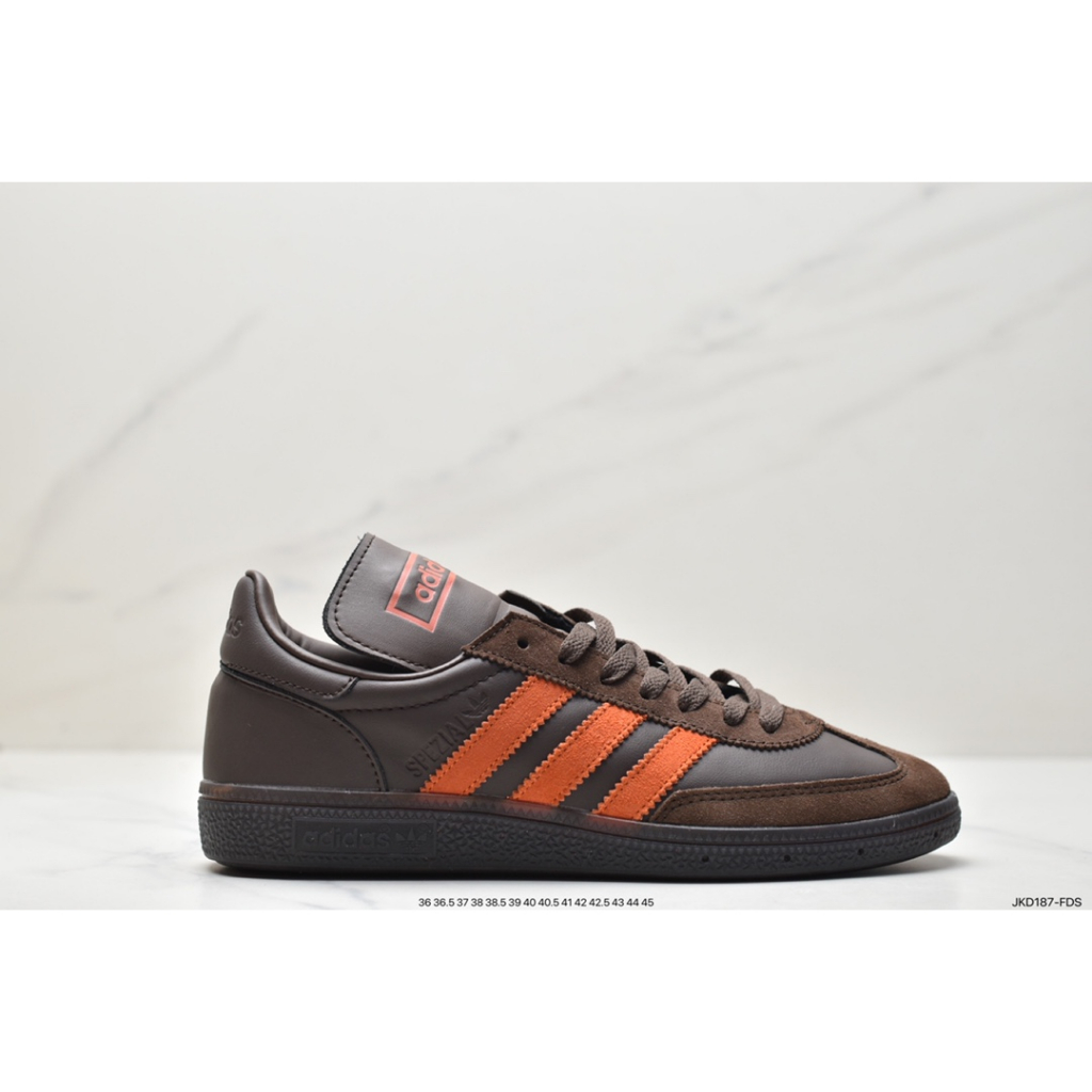 GIÀY SNEAKER MÃ SẢN PHẨM: HP6694_SHUKYU x E-WAX x Adidas Handball Spezial"Brown"_FULL BOX_FREE SHIP TOÀN QUỐC