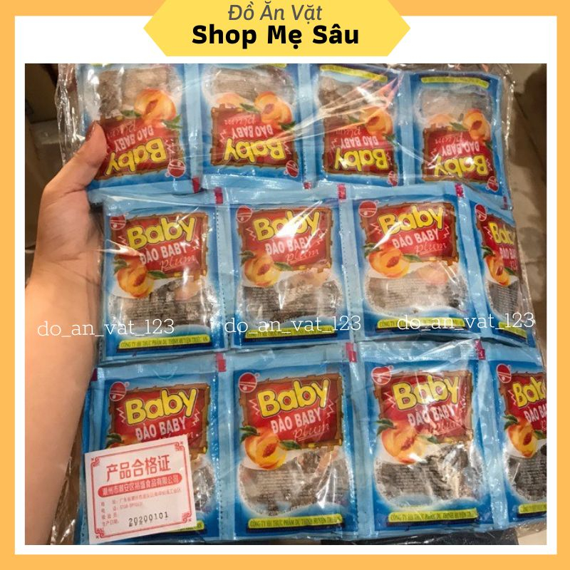 Ô mai đào baby tuổi thơ