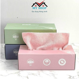 Hộp 20 Khăn lau siêu thấm, khăn vải đa năng, khăn vải lau bếp siêu thấm hút, khăn vải lau bếp mềm mại