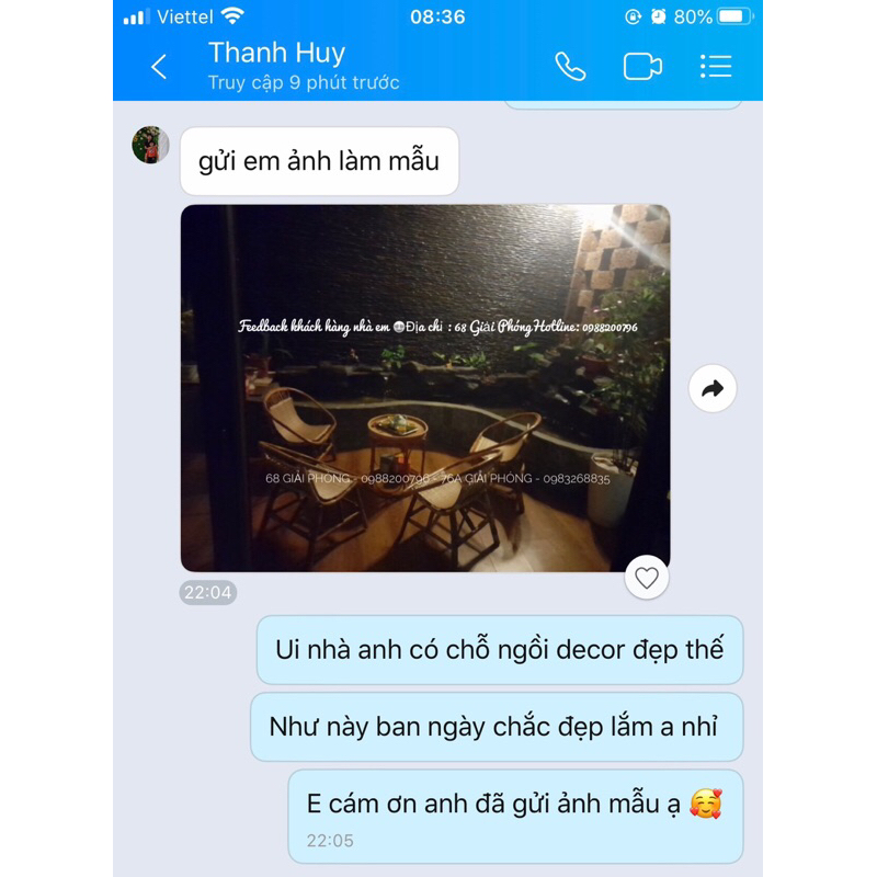 Bộ bàn 4 ghế mây sò tự nhiên phù hợp cho quán Cafe / Ban công gia đình / khách sạn / Homestay