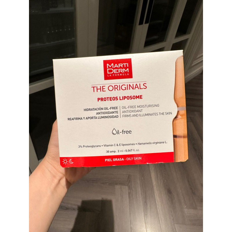 Ampoule Chống Oxy Hoá, Điều Tiết Bã Nhờn - MartiDerm The Originals Proteos Liposome