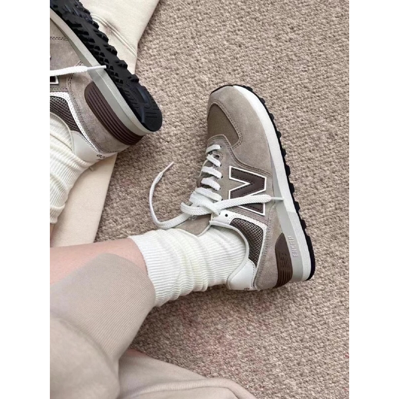 New balance 574 nâu sữa giày chính hãng nam&nữ
