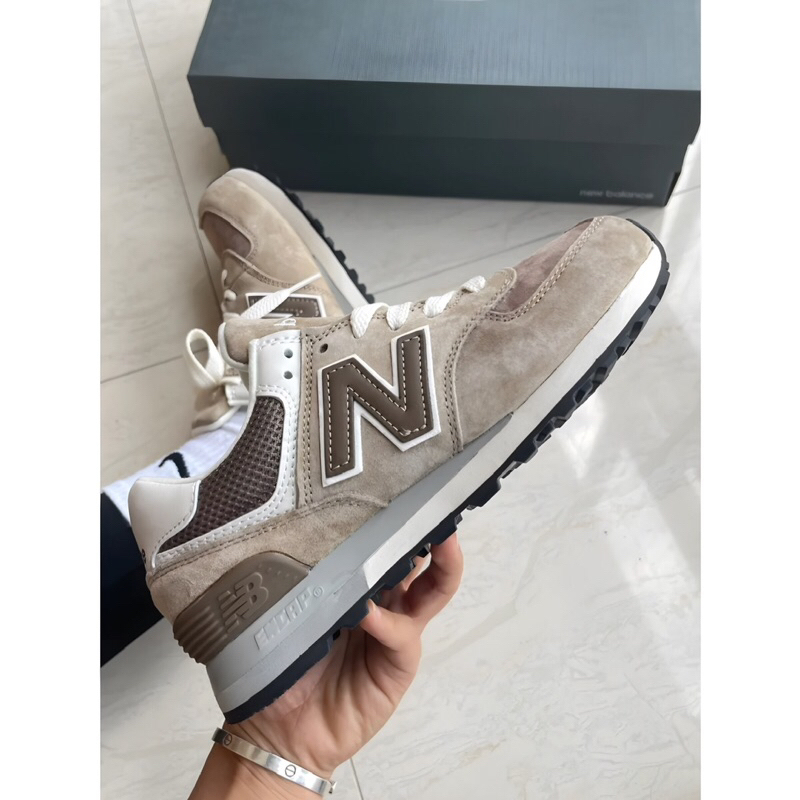 New balance 574 nâu sữa giày chính hãng nam&nữ