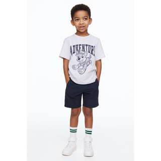 Quần short bé trai HM Authentic chất cotton mềm mát