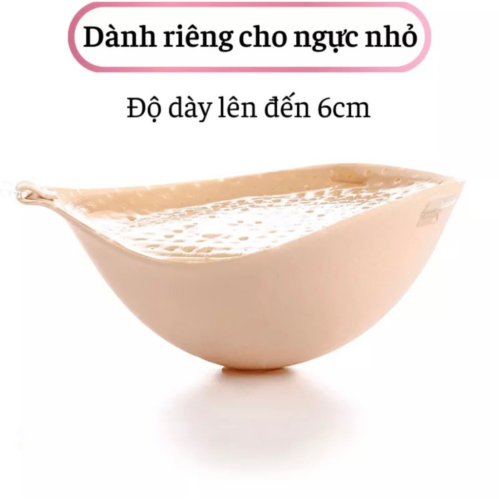 Áo dán nâng ngực cài trước dày 6cm tặng kèm dây trong