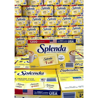 100 gói Đường ăn kiêng Splenda thùng 1200 gói của Mỹ cho người ăn kiêng, tiểu đường