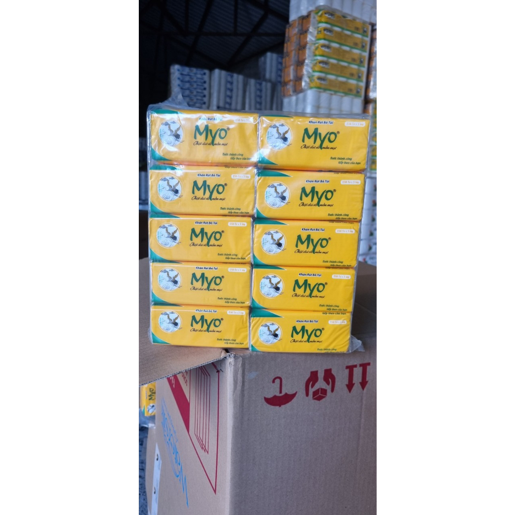 GIẤY RÚT ĐA NĂNG MYO ( Combo 1 thùng 30 gói)