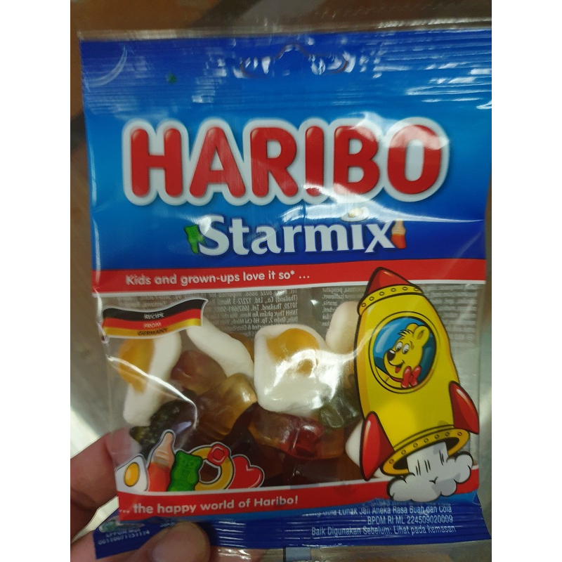 Kẹo dẻo Haribo Starmix gói 80g nhập khẩu Thổ Nhĩ Kỳ