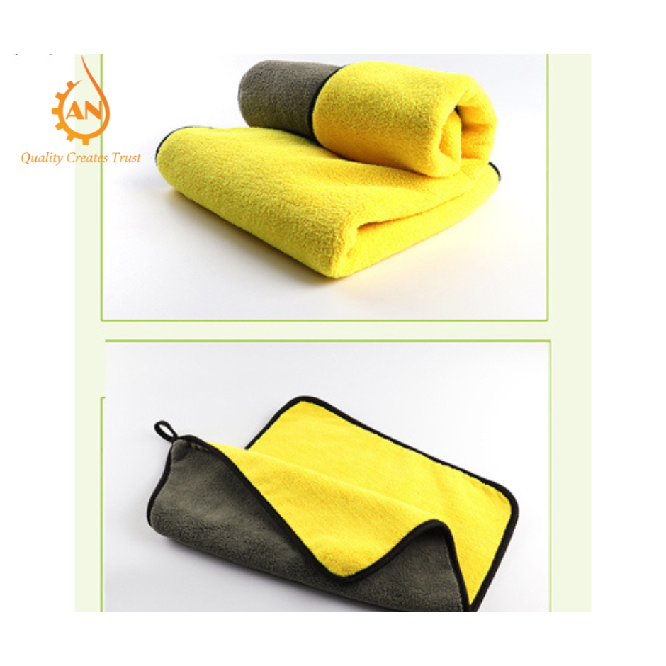 Khăn Lau Xe Ô Tô, Khăn Lau Bếp Đa Năng Chuyên Dụng Cao Cấp - Khăn Lau Xe 2 Lớp, Thấm Hút Nước Tốt