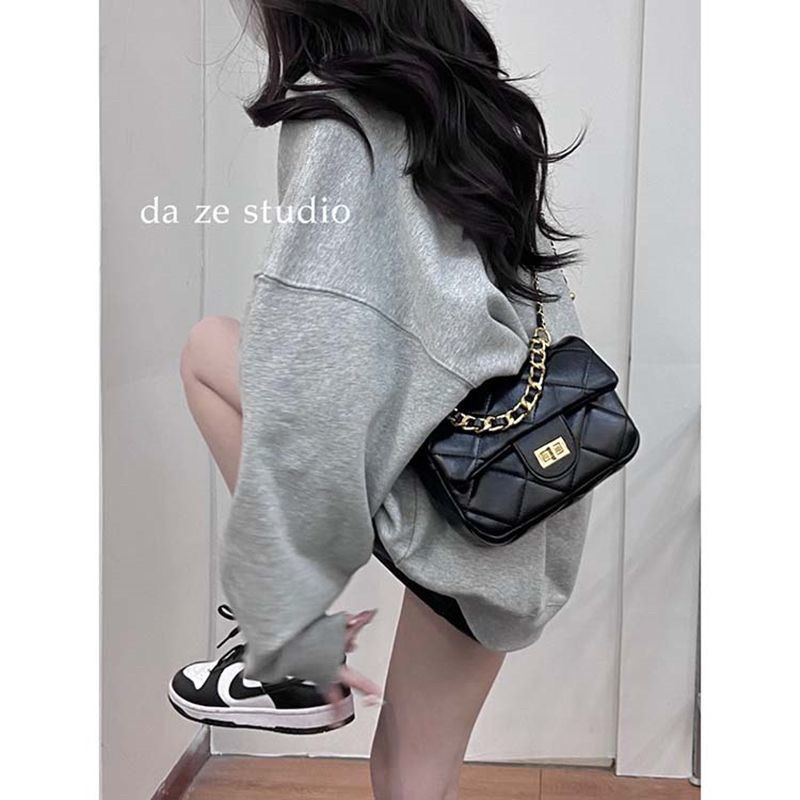 Túi xách nữ cầm tay và đeo chéo thiết kế sọc thời trang