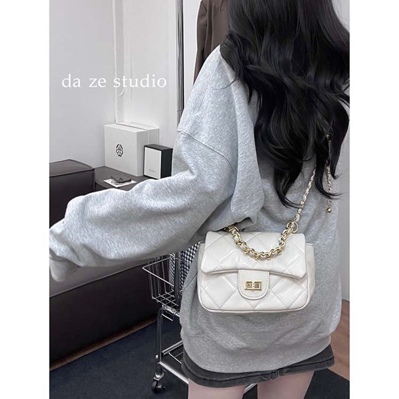 Túi xách nữ cầm tay và đeo chéo thiết kế sọc thời trang