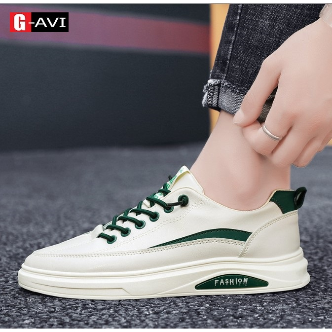 Giày Da Nam Kiểu Dáng Đơn giản Chất Liệu Mềm Êm Chân Trẻ Đẹp AVISHOP - 2605, 2668