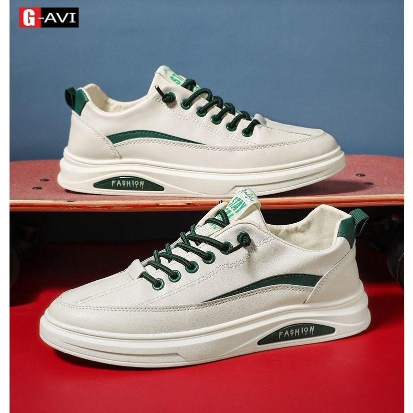 Giày Da Nam Kiểu Dáng Đơn giản Chất Liệu Mềm Êm Chân Trẻ Đẹp AVISHOP - 2605, 2668